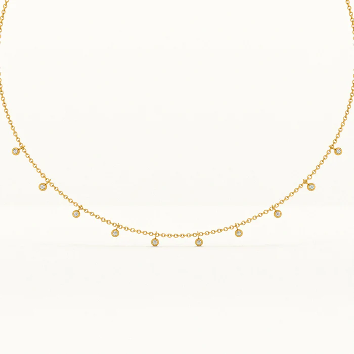 Starlet Thread Necklace - Image 2